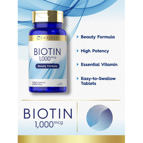 View 3 Biotine 1000 mcg | 250 Comprimés