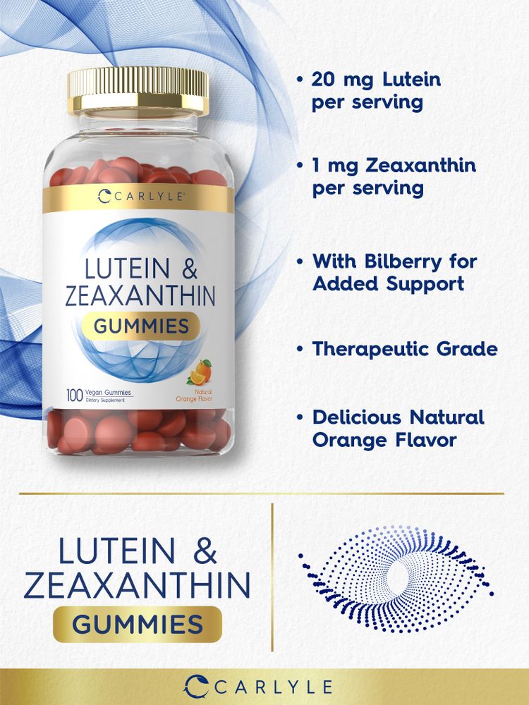 Lutein &  Zeaxanthin | 100 Gummies