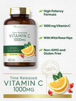 Load image into Gallery viewer, Vitamin C 1000mg with Rose Hips | 120 Caplets
