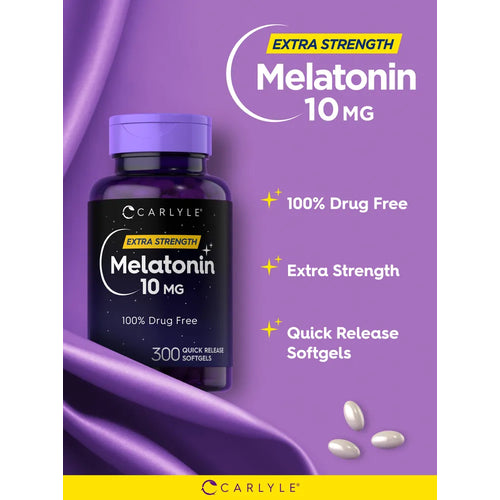 View 6 Melatonin 10mg | 300 Softgels