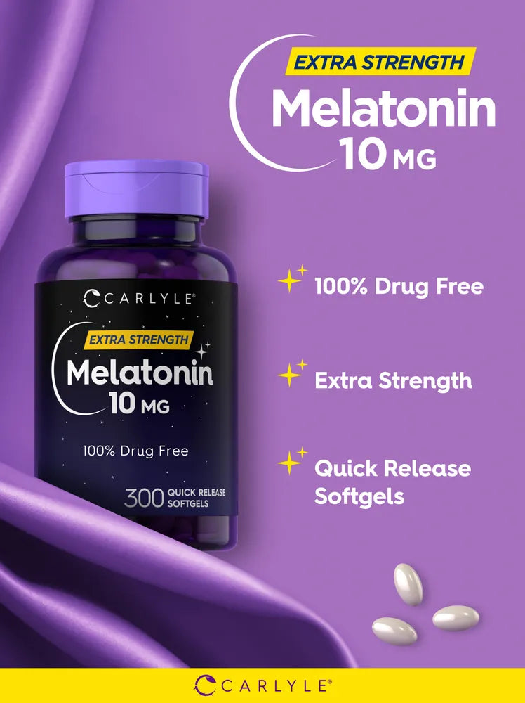 Melatonin 10mg | 300 Softgels