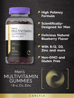 Load image into Gallery viewer, Men&#39;s Multivitamin Gummies | Natural Blueberry Flavor | 90 Count

