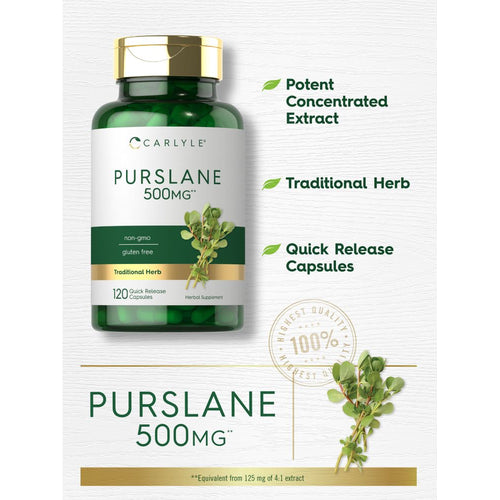 View 3 Purslane | 120 Capsules
