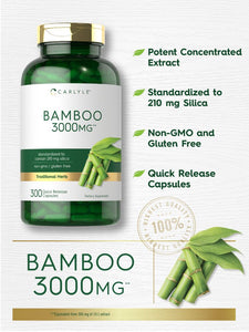 Bamboo 3000mg | 300 Capsules