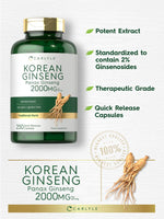 Load image into Gallery viewer, Korean Ginseng 2000mg | 250 Capsules
