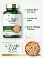 Load image into Gallery viewer, Catuaba Bark 470mg | 120 Capsules
