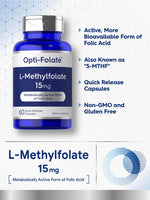 Load image into Gallery viewer, L-Methylfolate 15mg | 60 Capsules
