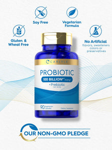 Pre & Probiotic | 120 Billion CFU | 90 Capsules