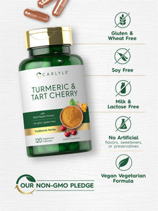 Turmeric & Tart Cherry | 120 Capsules
