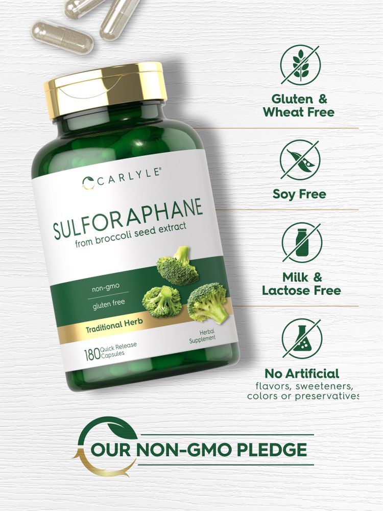 Sulforaphane Germes de Brocoli 400 mcg | 180 Capsules