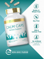 Load image into Gallery viewer, Calm Caps Herbal Support | 180 Capsules
