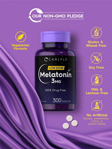 Melatonin 3mg | 300 Tablets