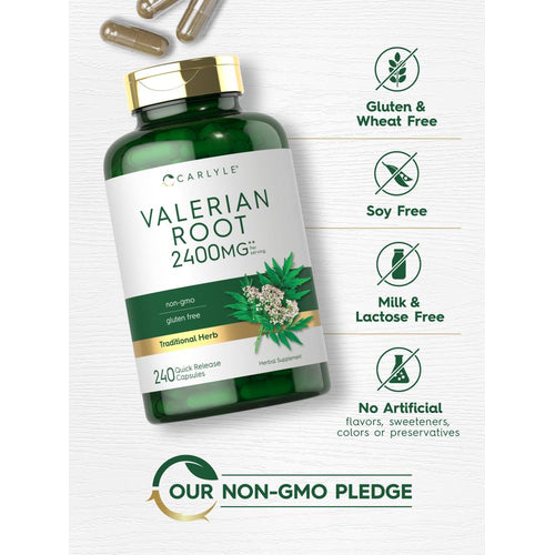 View 4 Valerian Root | 240 Capsules