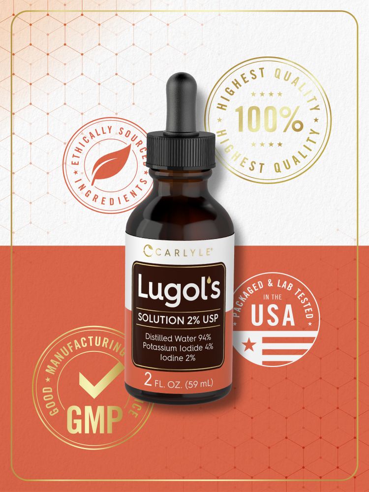 Lugols Iodine | 2oz Liquid Drops