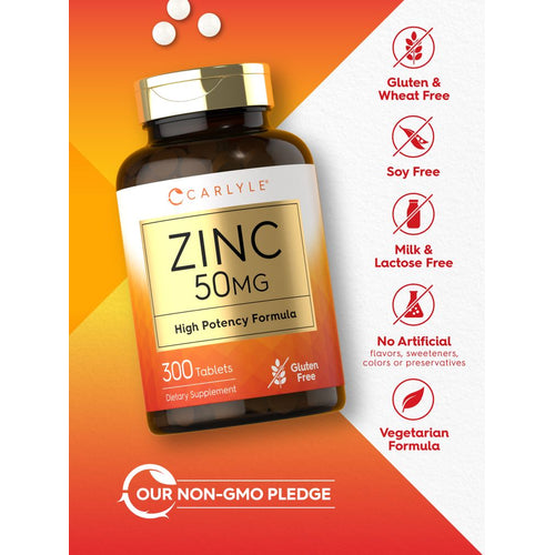 View 4 Zinc 50mg | 300 Tabletas