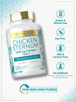 Load image into Gallery viewer, Collagen Chicken Sternum Cartilage 3000mg | 120 Capsules
