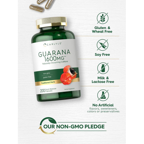 View 4 Guarana | 200 Capsules