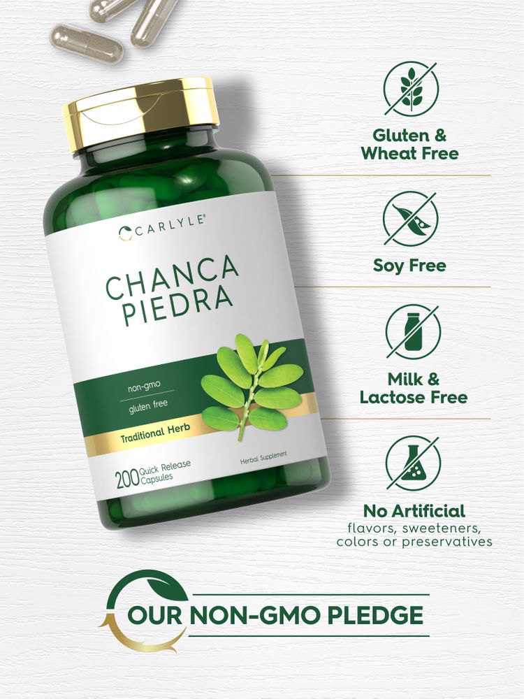 Chanca Piedra 500mg | 200 Capsules