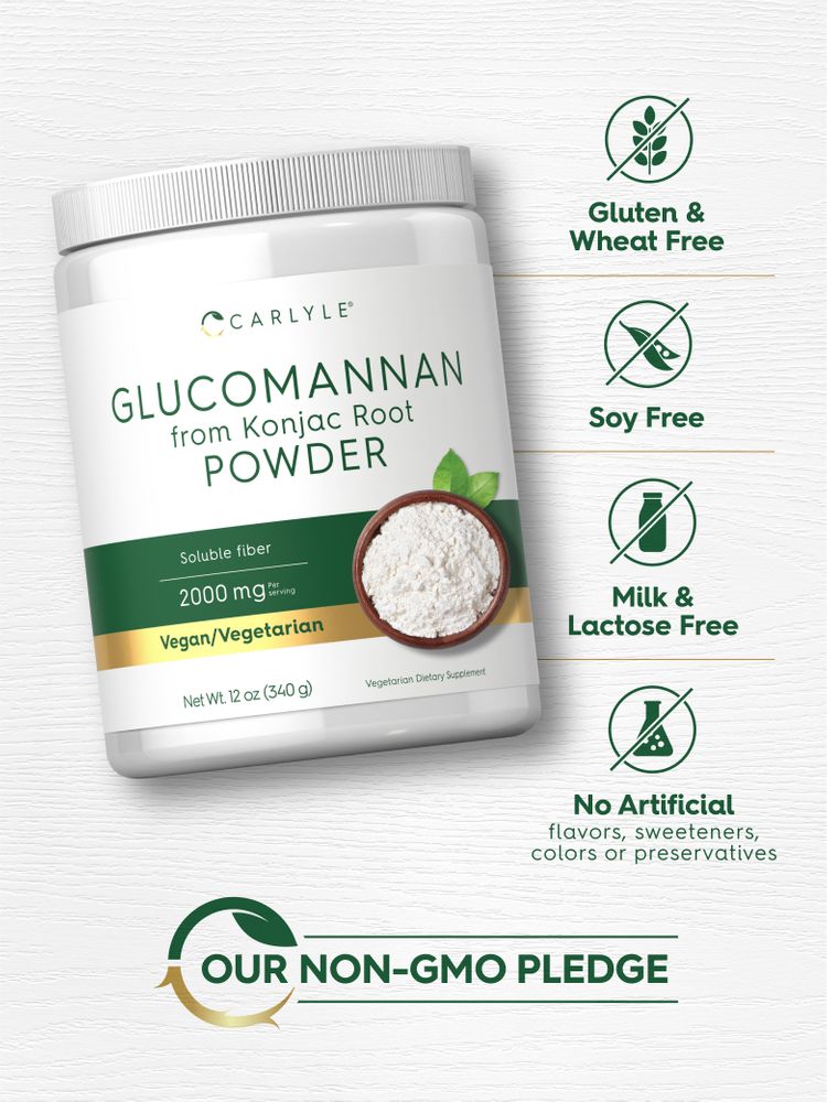 Glucomannan Powder 2000 mg | 12oz