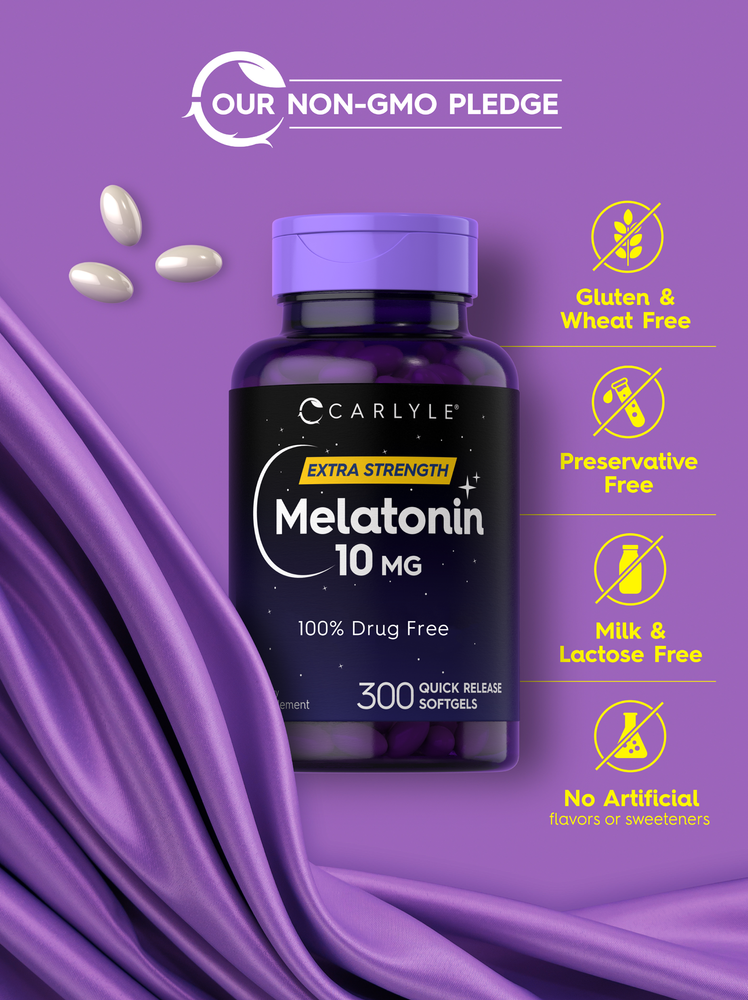 Melatonin 10mg | 300 Softgels