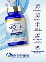 Load image into Gallery viewer, Biotin 5,000mcg | 500 Tablets
