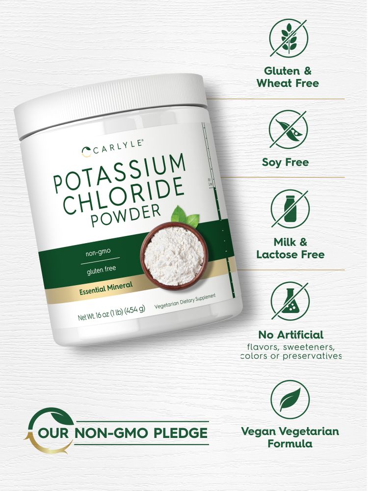 Potassium Chloride | 16oz Powder