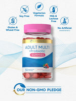 Load image into Gallery viewer, Adult Multivitamins Gummies with Probiotic | Berry Punch Flavor | 30 Count
