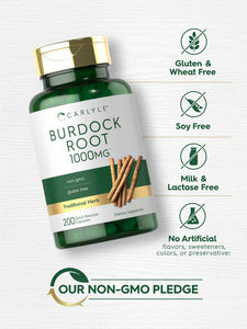 Burdock Root 1000mg | 200 Capsules