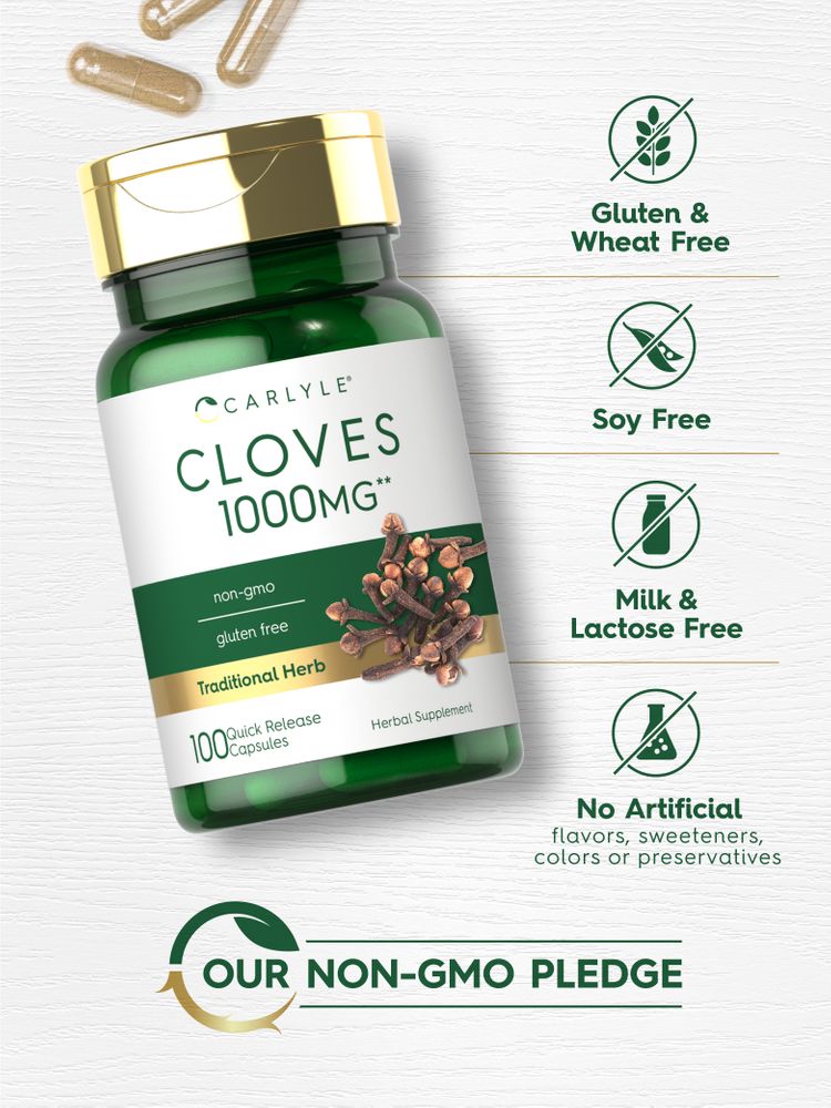 Cloves 1000mg | 100 Capsules