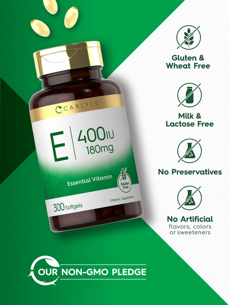 Vitamina E 180mg | 300 Capsule