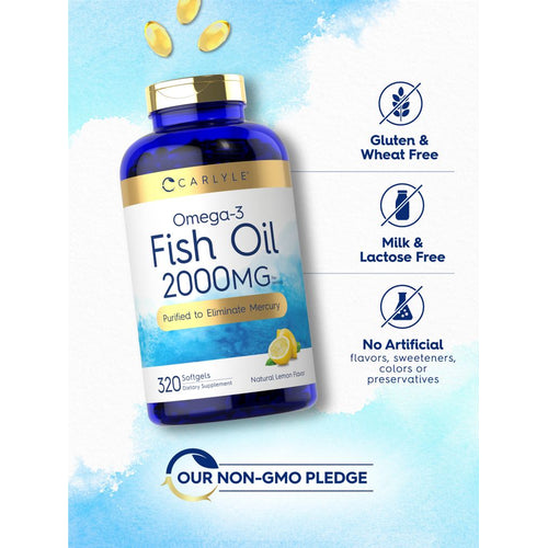 View 4 Fish Oil 2000mg per serving | 320 Softgels
