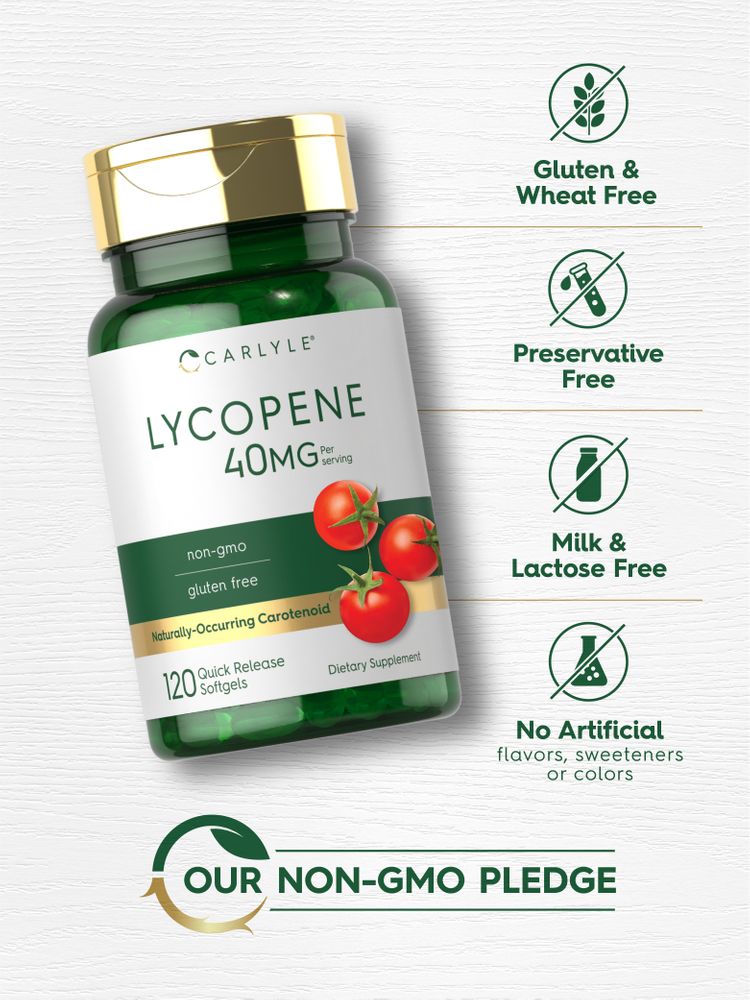 Lycopene 40mg per serving | 120 Softgels