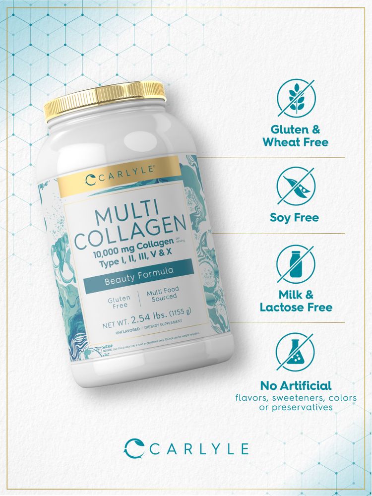 Protéine de Collagène Multi 10000mg | Poudre 40oz