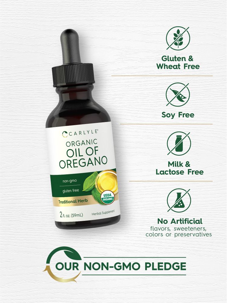 Organic Oil of Oregano | 2oz – Carlyle Nutritionals