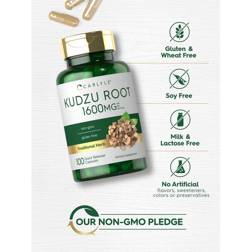 View 4 Raíz de Kudzu 1600mg por porción | 100 Cápsulas