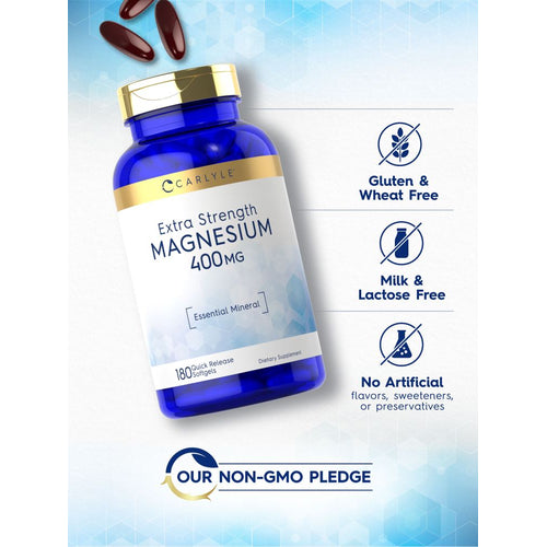 View 4 Magnesium 400mg | 180 Softgels