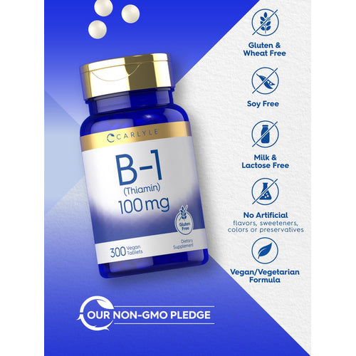View 4 Vitamina B-1 100 mg | 300 Tabletas