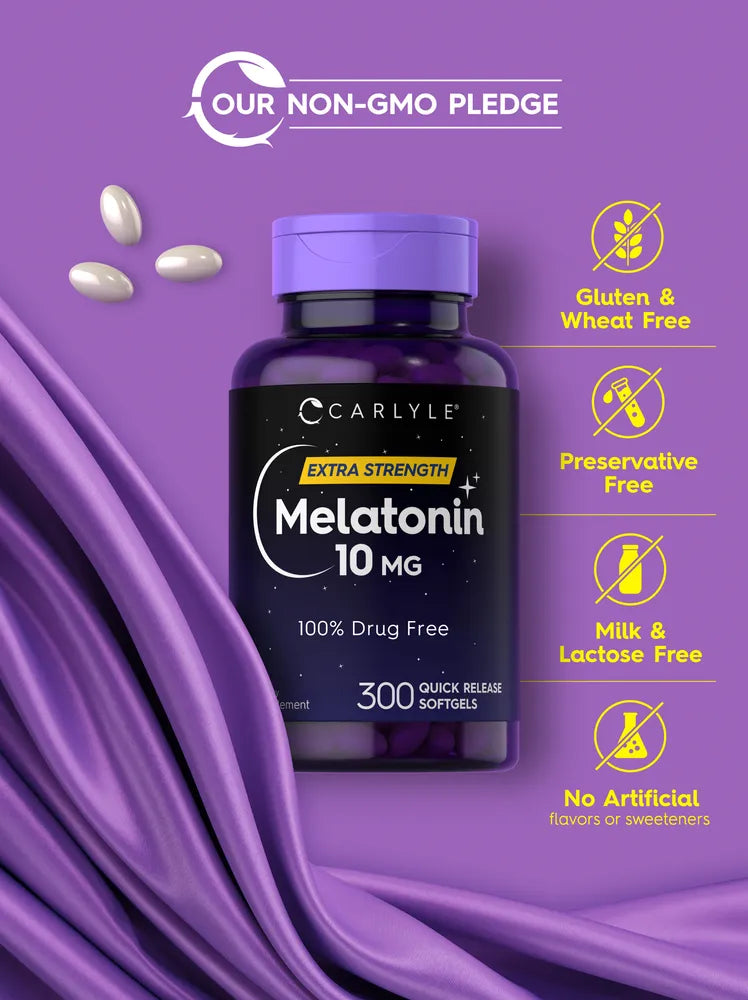 Mélatonine 10mg | 300 Capsules molles