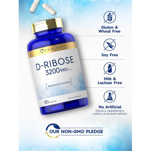 View 4 D-Ribosio 3200mg per porzione | 180 Capsule