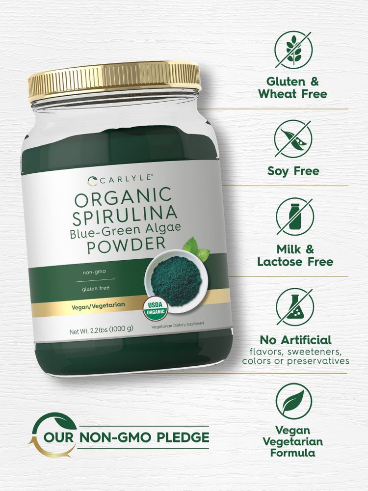 Spirulina Blue Green Algae | 2.2lbs Powder