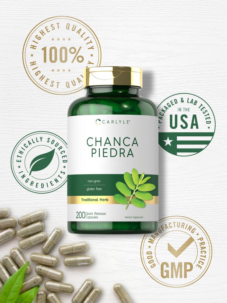 Chanca Piedra 500mg | 200 Cápsulas