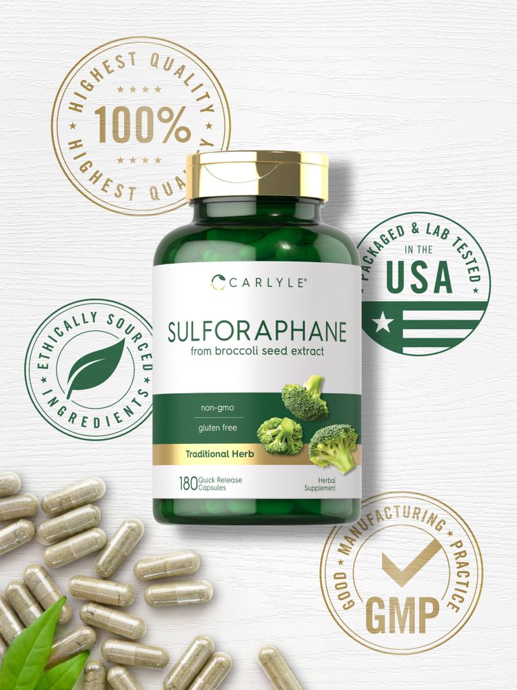 Sulforaphane Germes de Brocoli 400 mcg | 180 Capsules