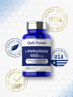 Load image into Gallery viewer, L-Methylfolate 1000mcg | 200 Capsules

