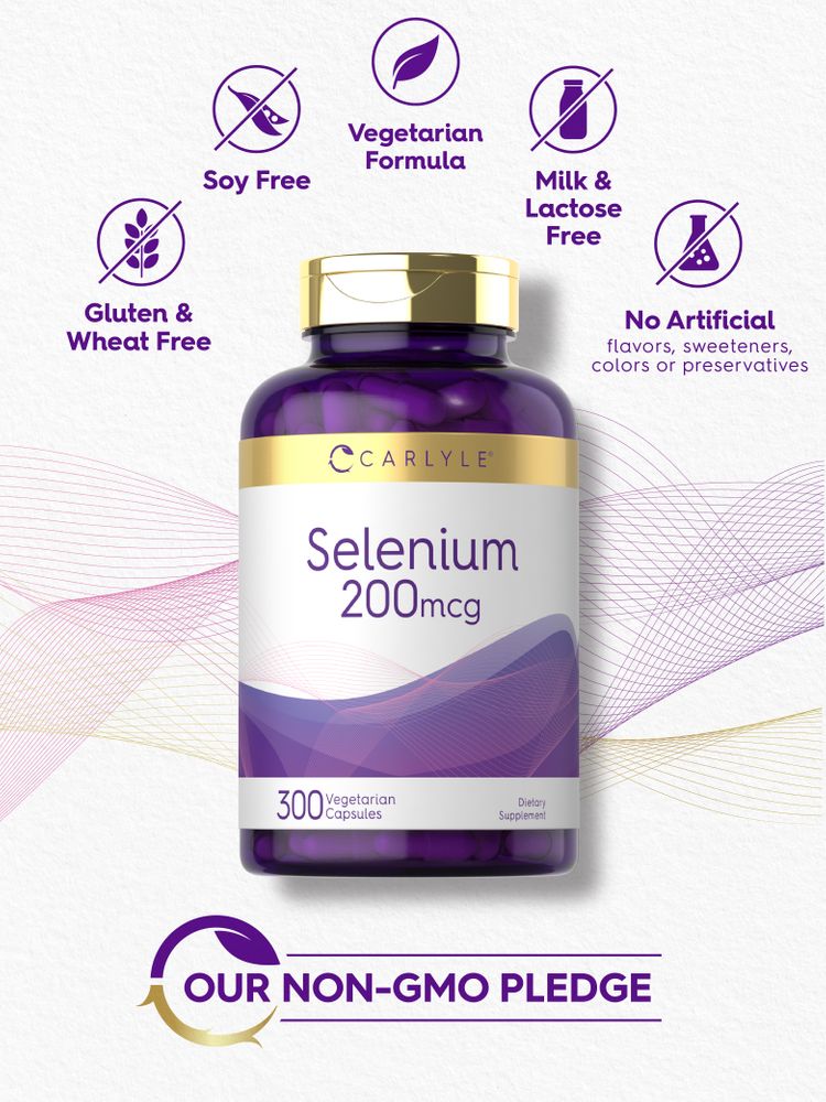 Selenium 200mcg | 300 Capsules