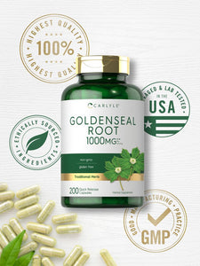 Goldenseal Root 1000mg | 200 Capsules