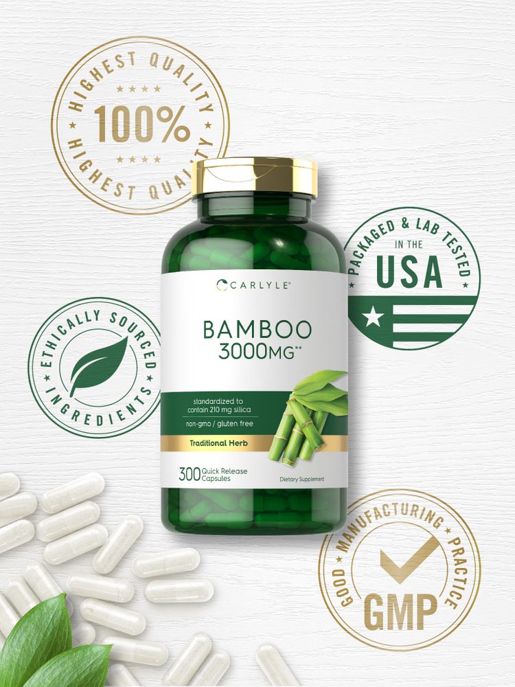 Bambus 3000 mg | 300 Kapseln