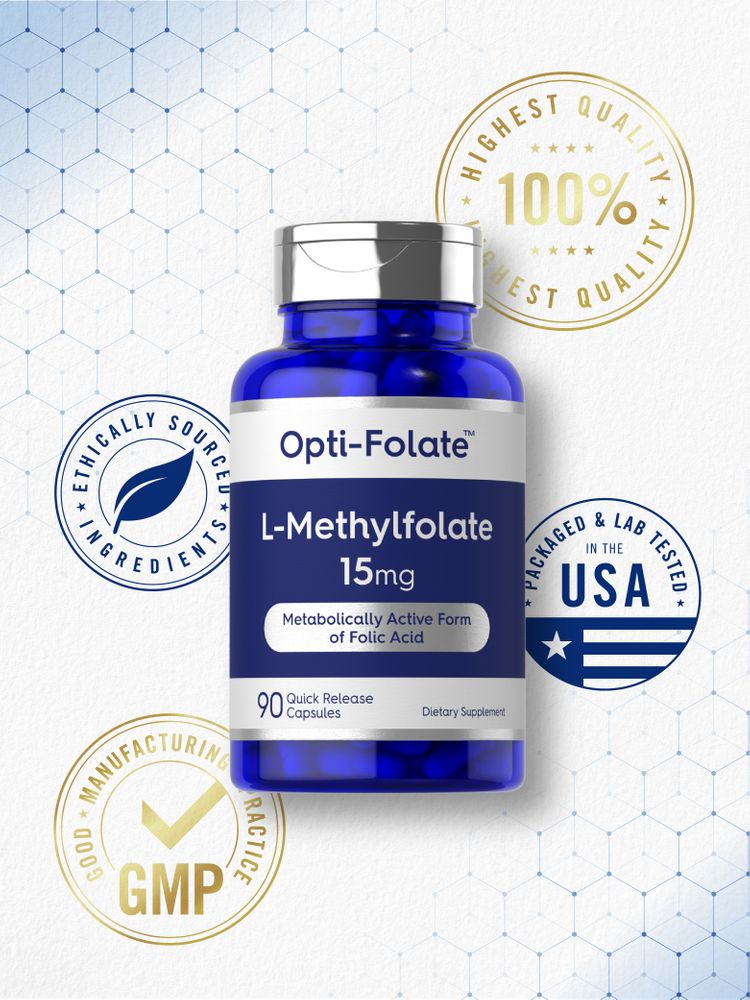 L-Methylfolate 15mg | 90 Capsules