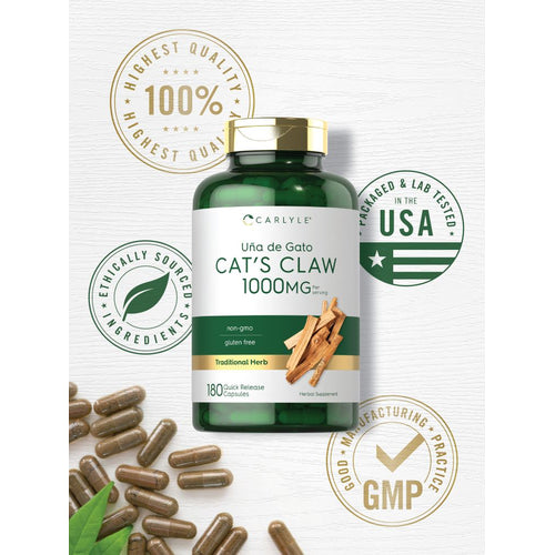 View 5 Cat's Claw 1000mg per serving | 180 Capsules