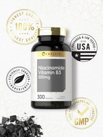 Load image into Gallery viewer, Niacinamide 500mg | 300 Capsules
