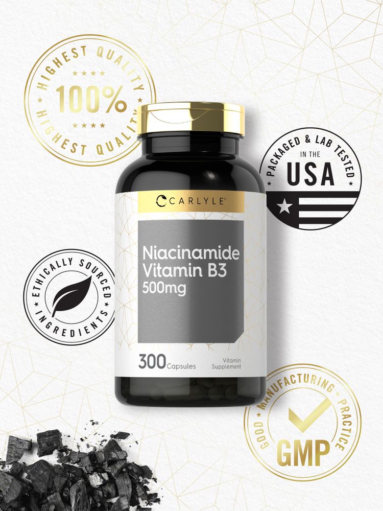 Niacinamide 500mg | 300 Gélules